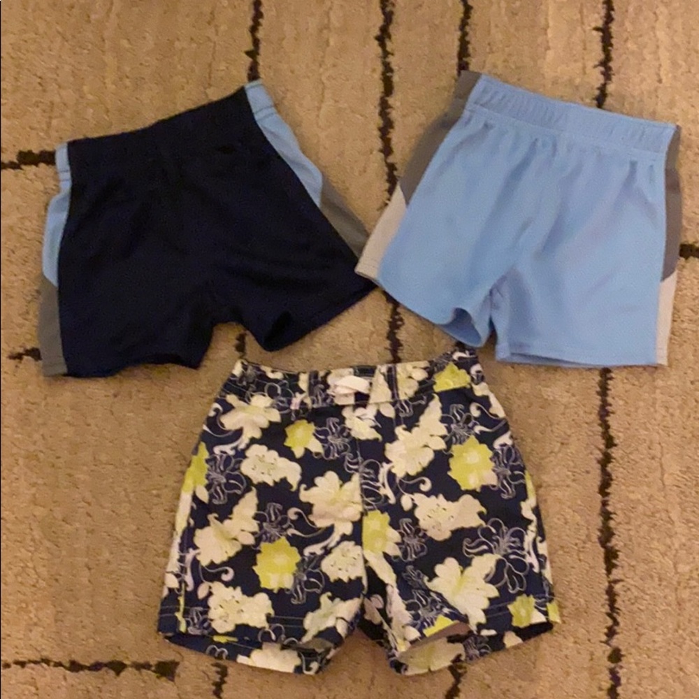 Shorts and bathing suit set 3-6 month